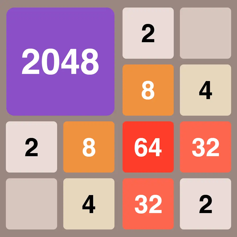 2048 game logo