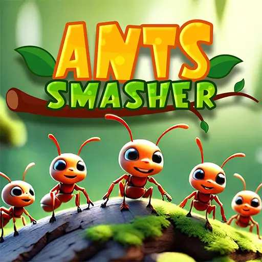 ants smasher game logo