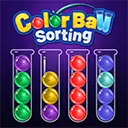 color ball sorting game logo