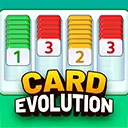 card evolution game logo