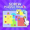 screw puzzle mania game logo